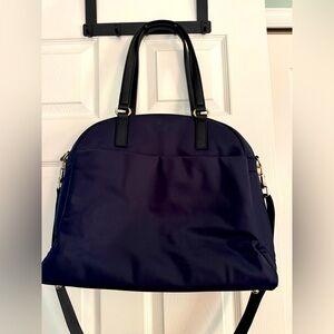 Lo & Sons O.G. 2  (Medium) / Deep Navy Exterior, Gold Hardware, Camel Interior